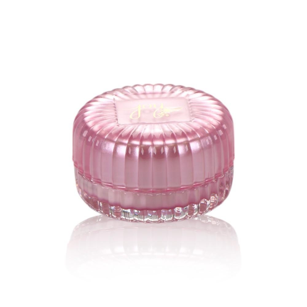 CANDELA VETRO H5X8CM ROSA